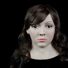 (SF-8) Soft Silicone Realist Human Face Crossdress Full Head Female/Girl Sexy Doll Fetish Mask (SF-8) Soft Silicone Realist Human Face Crossdress Full Head Female/Girl Sexy Doll Fetish Mask